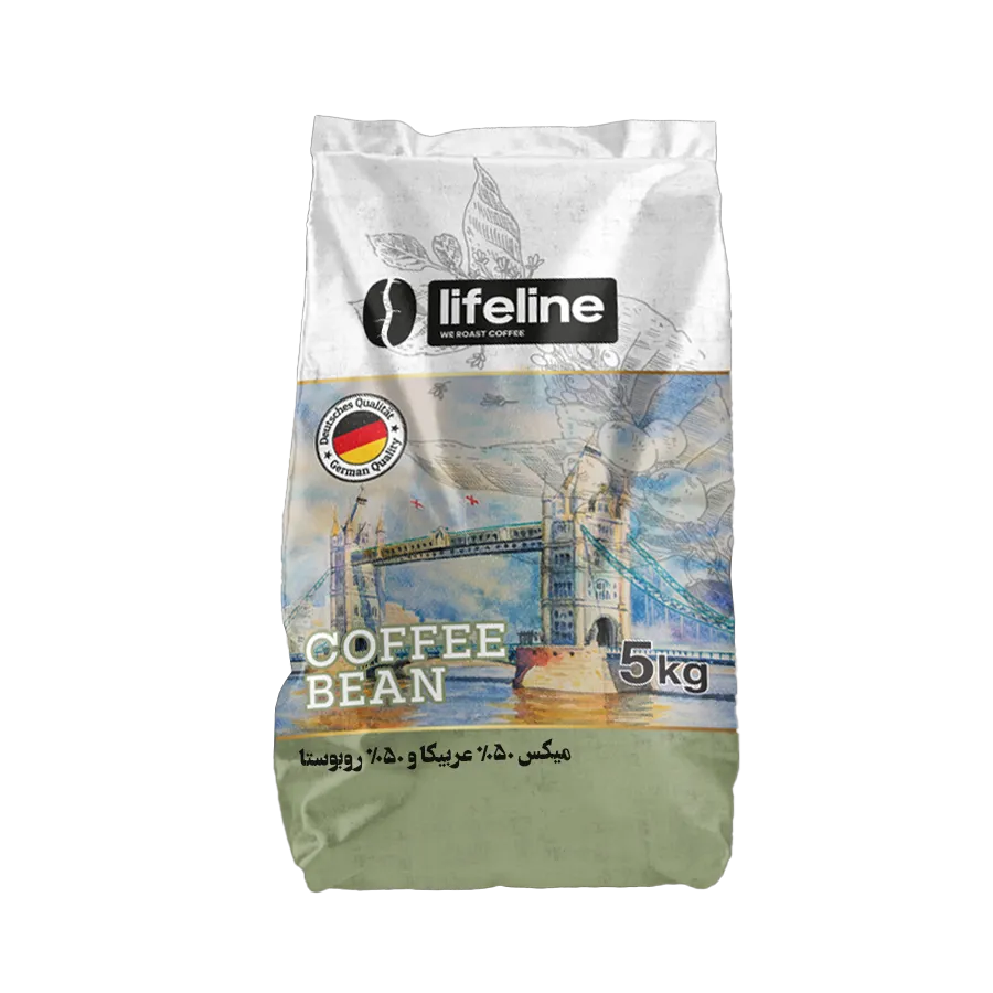دانه قهوه میکس Home Barista - عربیکا 50 روبوستا 50 - عمده