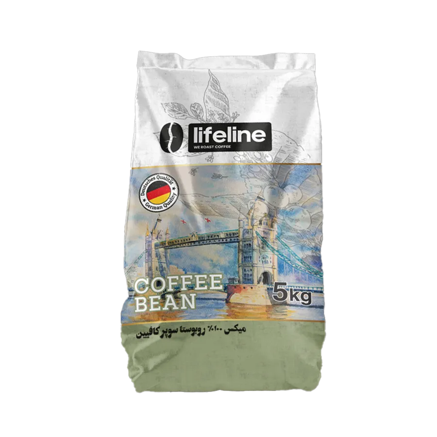 خرید عمده قهوه میکس Super Caffein - روبوستا 100 - 1 کیلوگرم
