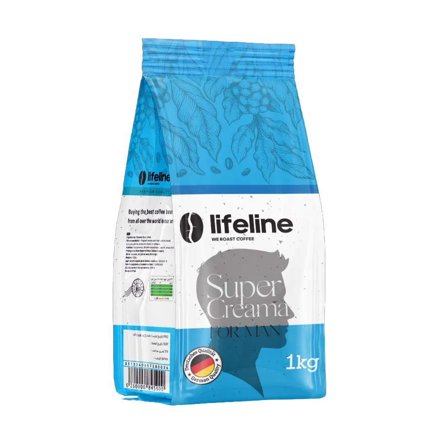 قیمت قهوه میکس Super Creama - روبوستا 100 - 1 کیلویی