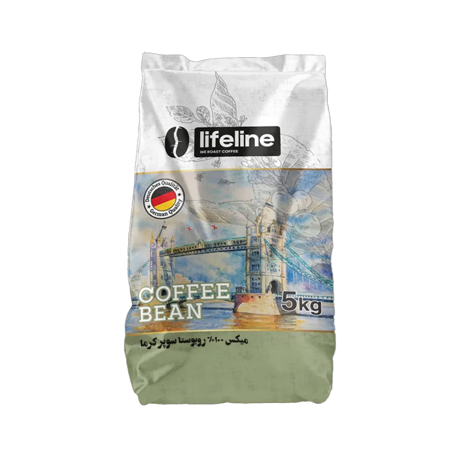 خرید عمده قهوه میکس Super Creama - روبوستا 100 - 1 کیلویی