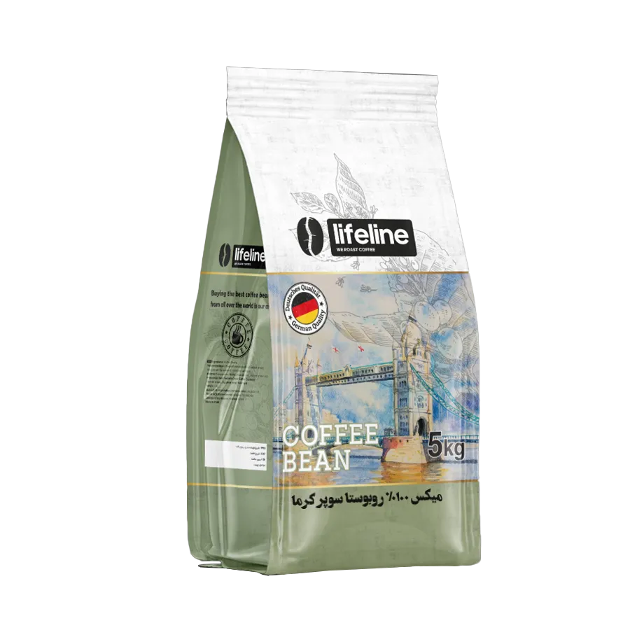 کیفیت عالی قهوه میکس Super Creama - روبوستا 100 - 1 کیلویی