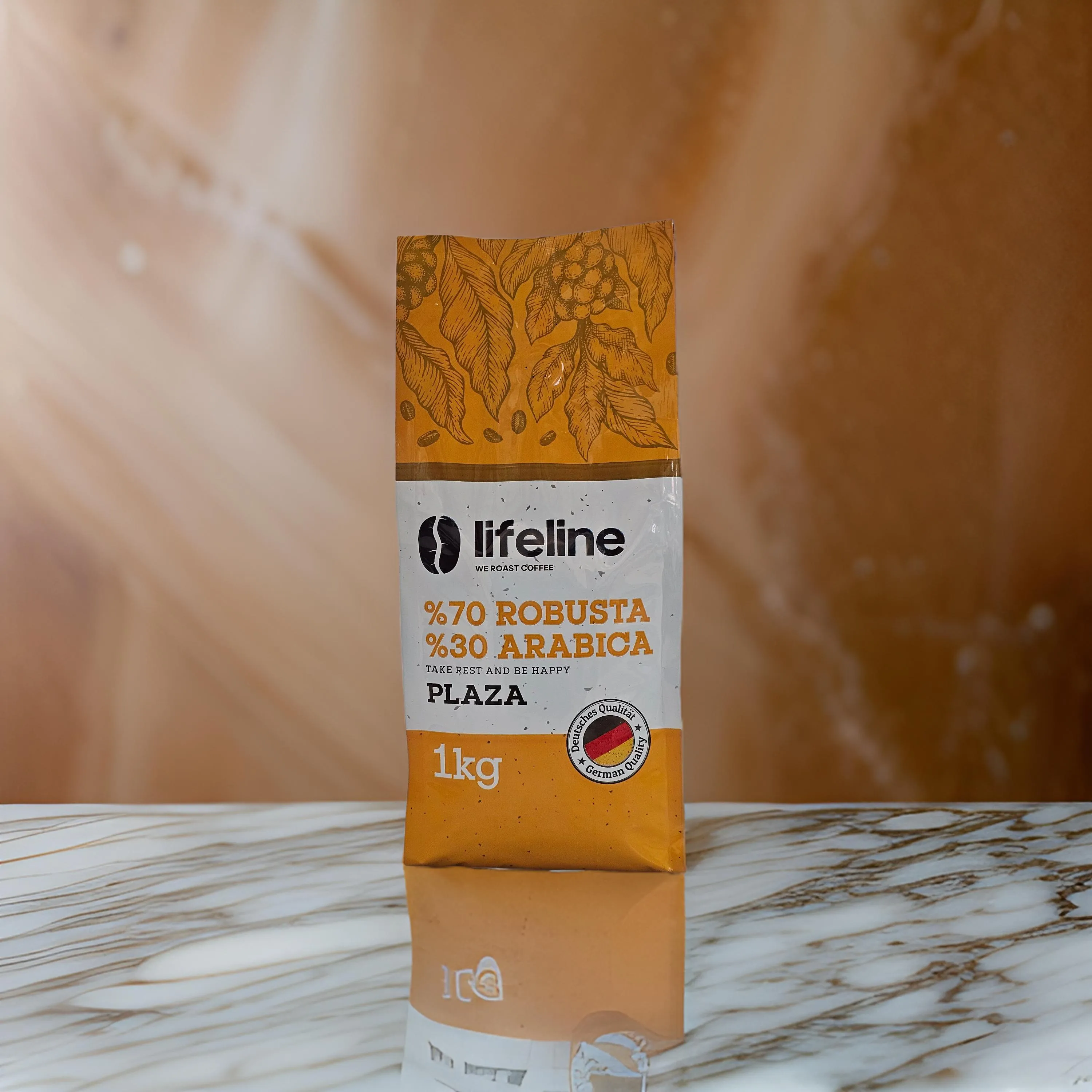 قیمت قهوه میکس PLAZA - عربیکا 30 روبوستا 70 - 1 کیلوگرم